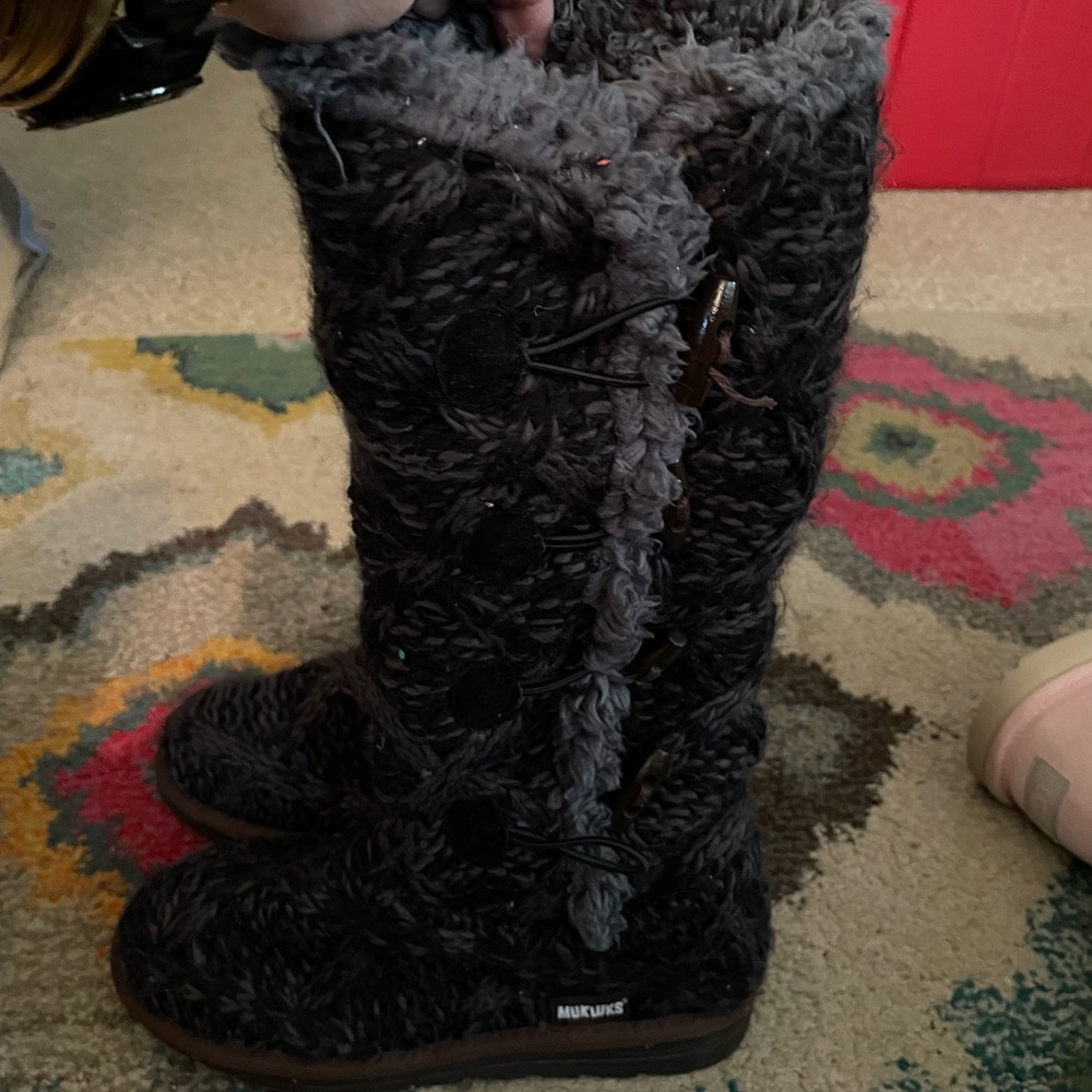 Black Sweater Mukluks!!! BNWOT
